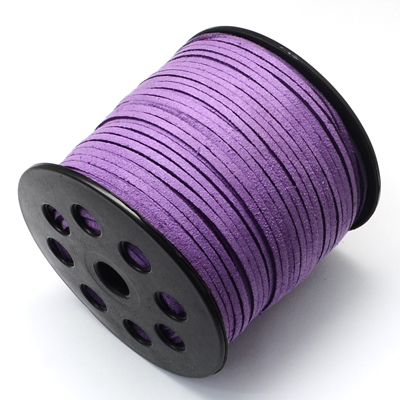 FSC PUR - faux suede cord - purple