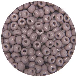 SB10-50 - Preciosa Czech seed beads - opaque mauve