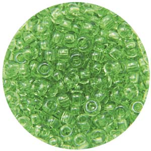 SB10-56 - Preciosa Czech seed beads - transparent light green