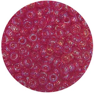 SB10-86 - Preciosa Czech seed beads - red AB