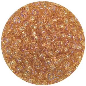 SB10-87 - Preciosa Czech seed beads - topaz AB