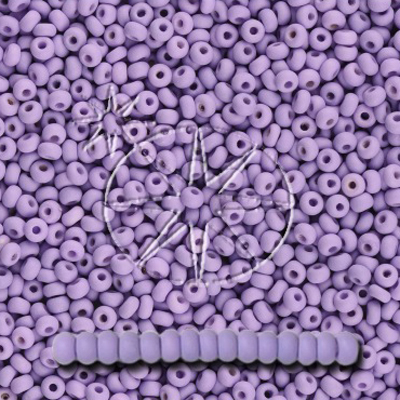 SB8-PL-14M - Preciosa Czech seed beads - PermaLux Violet Matt