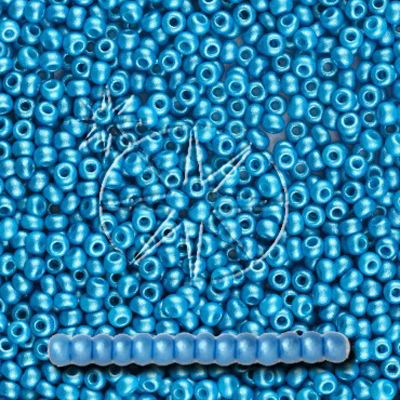 SB6-PL-19 - Preciosa Czech seed beads - PermaLux Turquoise