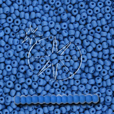 SB10-PL-21M - Preciosa Czech seed beads - PermaLux Blue Matt