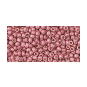 SB11JT-PF553F - Toho size 11 seed beads - permanent finish matt galvanized pink lilac