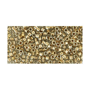SB11JTT-989 - Toho Treasures beads - gold-lined crystal