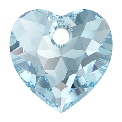 6432 14.5mm PLAIN. Swarovski sale heart cut pendant - crystal transparent colours