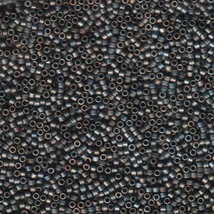 DB307 Miyuki Delica Beads - matt metallic silver grey DB307 Miyuki Delica Beads - matt metallic silver grey