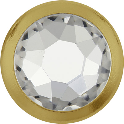 Crystal A HF gold (001)