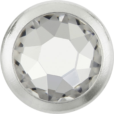 Crystal A HF silver (001)