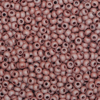 SB10-TV-17 Preciosa Czech seed beads - Terra Vista Silt Brown