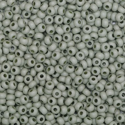 SB10-TV-53 Preciosa Czech seed beads - Terra Vista Pale Eucalyptus SB10-TV-53 Preciosa Czech seed beads - Terra Vista Pale Eucalyptus