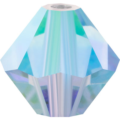 PCBIC04 PL AB2 1 - Preciosa crystal bicones - AB 2x colours 1