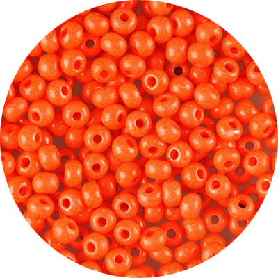 SB10-143 Preciosa Czech seed beads - Terra Intensive Orange
