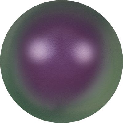 crystal iridescent purple pearl