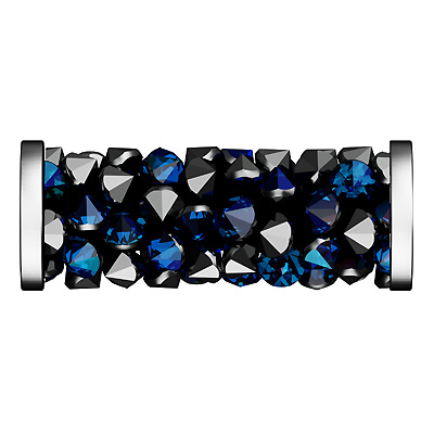 crystal Bermuda blue/stainless steel