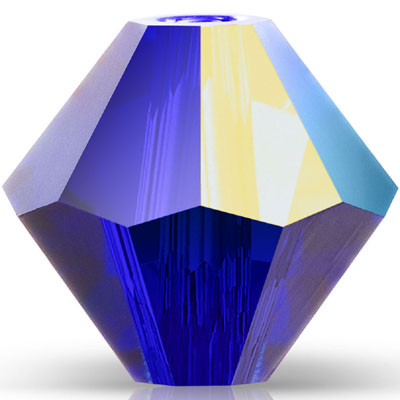 PCBIC04 PL AB 1 - Preciosa crystal bicones - AB colours 1