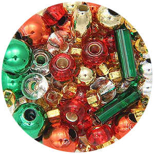 CT3 - pearls, seed beads & bugles: candy tubes