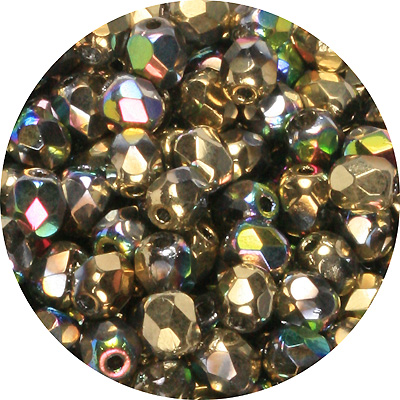 GBFP04 CALIF COLS - Czech fire-polished beads - California colours