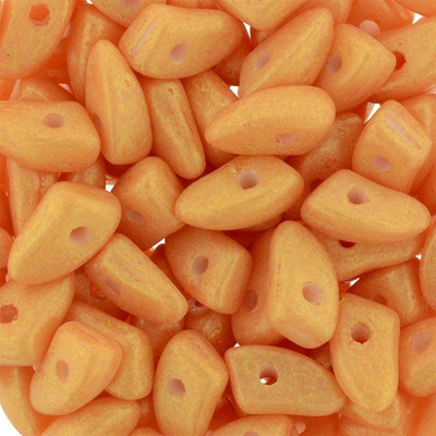 GBPR-594 Prong beads - Pacifica Tangerine