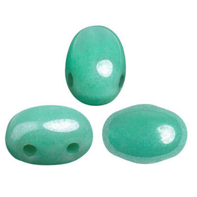 GBSPP-432 Samos par Puca - opaque green turquoise lustre