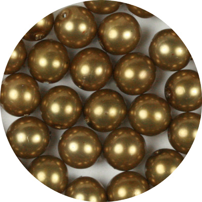 GPR08 - round czech glass pearls