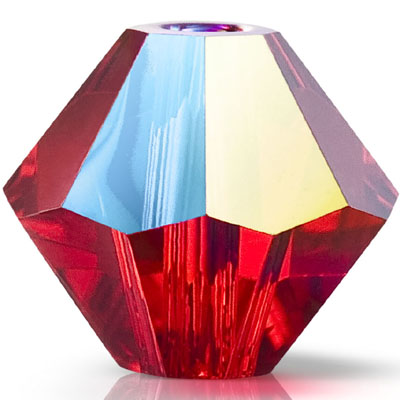 PCBIC04 PL GL 1 - Preciosa crystal bicones - glitter colours 1