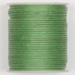 WCC-1 GRN&nbsp;waxed cotton cord - green