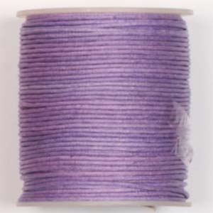 WCC-1 LIL&nbsp;waxed cotton cord - lilac