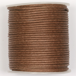 WCC-2 BRN&nbsp;waxed cotton cord - brown