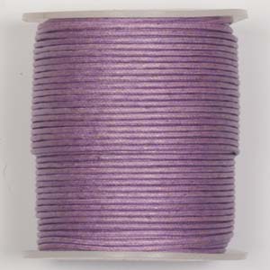 WCC-2 LIL waxed cotton cord - lilac WCC-2 LIL waxed cotton cord - lilac