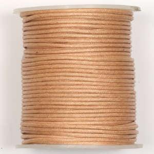 WCC-2 NAT&nbsp;waxed cotton cord - natural