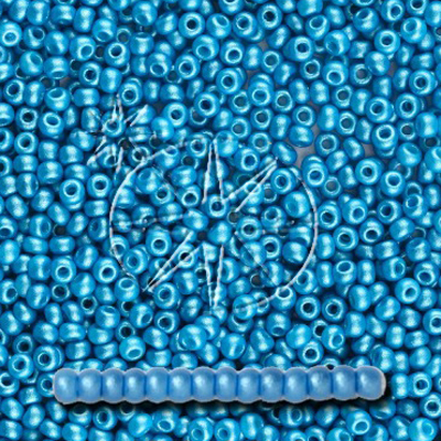 SB8-PL-19 Preciosa Czech seed beads - PermaLux Turquoise