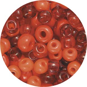 CTROC - mixed large rocailles: candy tubes